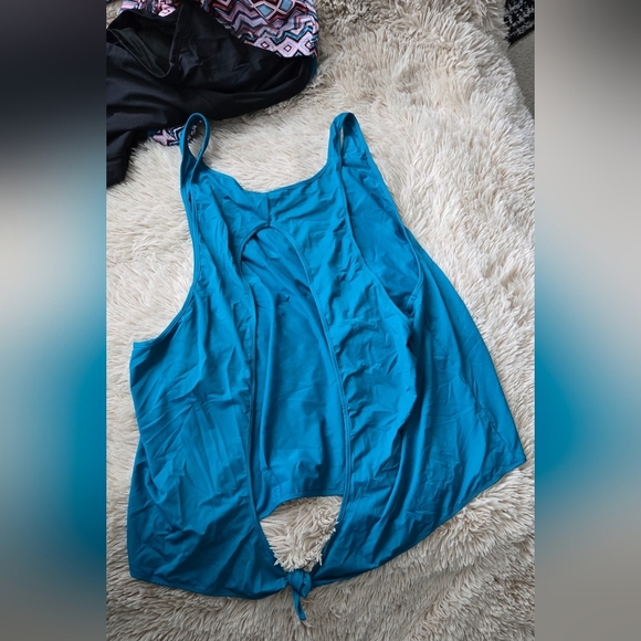 Aqua Eve 3 piece Tankini Swimsuit #1075, 1076 - Picture 7 of 14